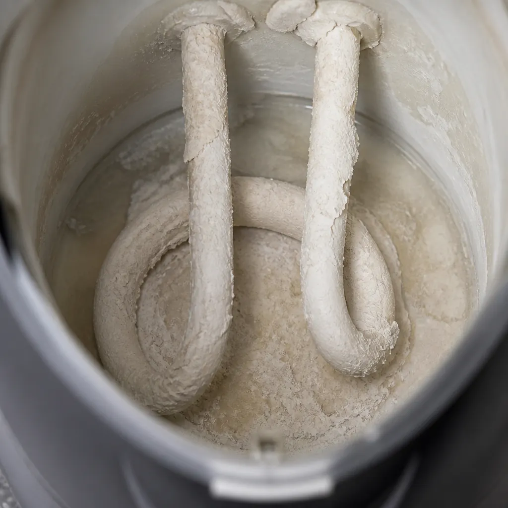 White limescale mineral buildup inside a kettle from hard water — signs of hard water in Annaheim