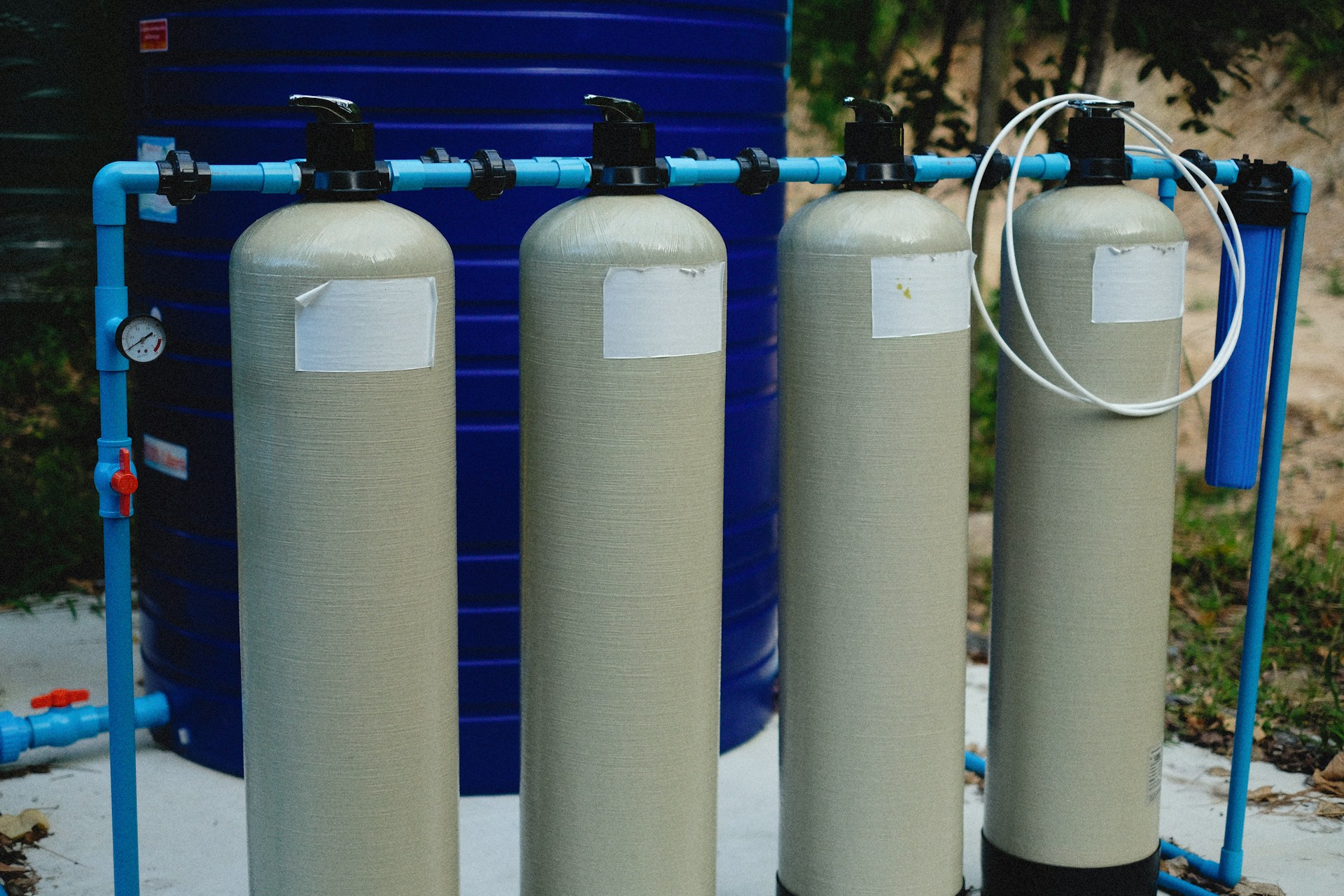 Whole-house water filtration and softening system — Milwaukee